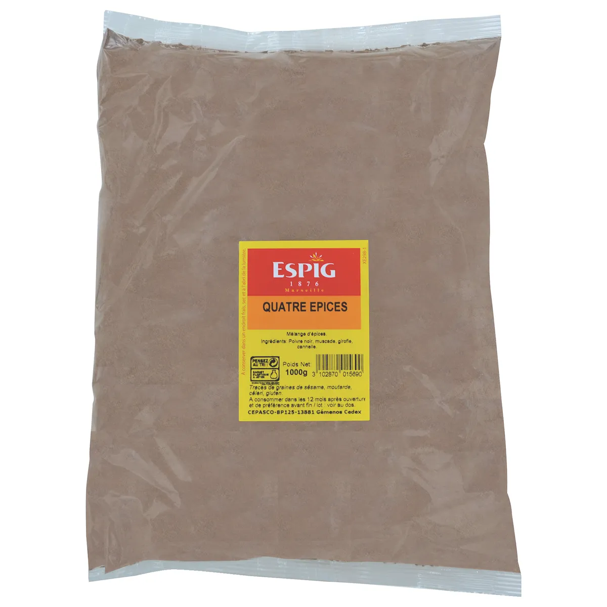 QUATRE EPICES - 1KG