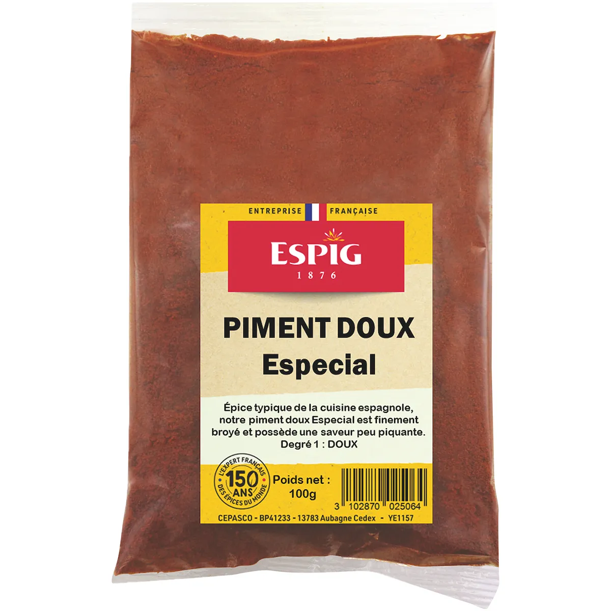 PIMENT DOUX ESPECIAL - 100G