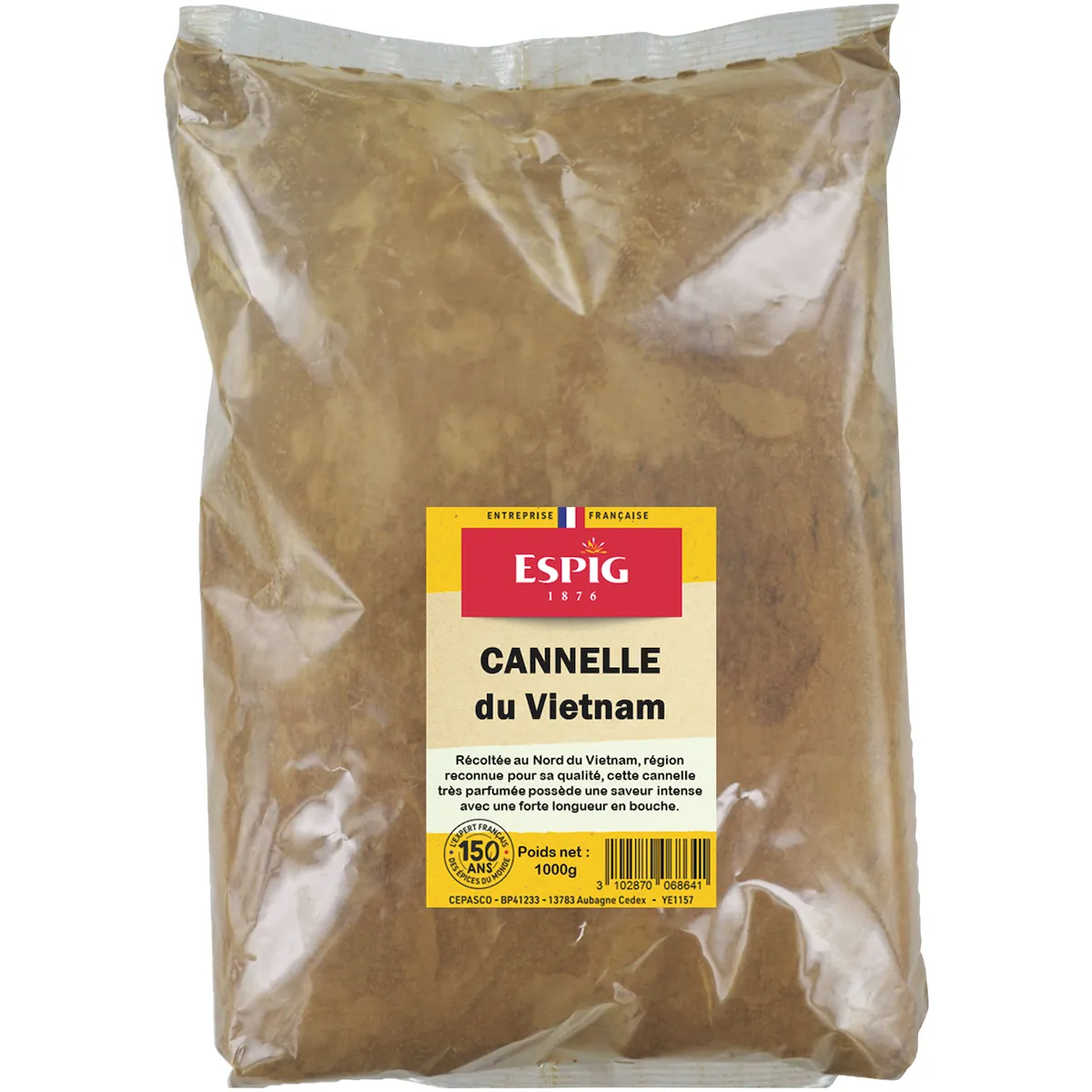 CANNELLE MOULUE DU VIETNAM - 1KG