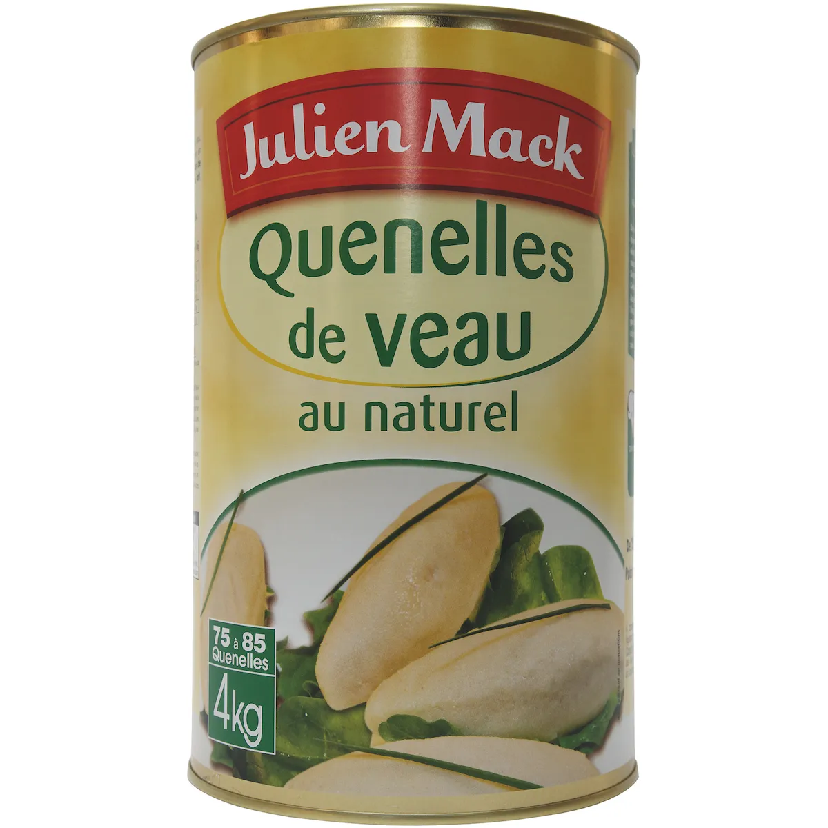 QUENELLES TRADITION. VEAU - BTE 5/1 -75/85P.