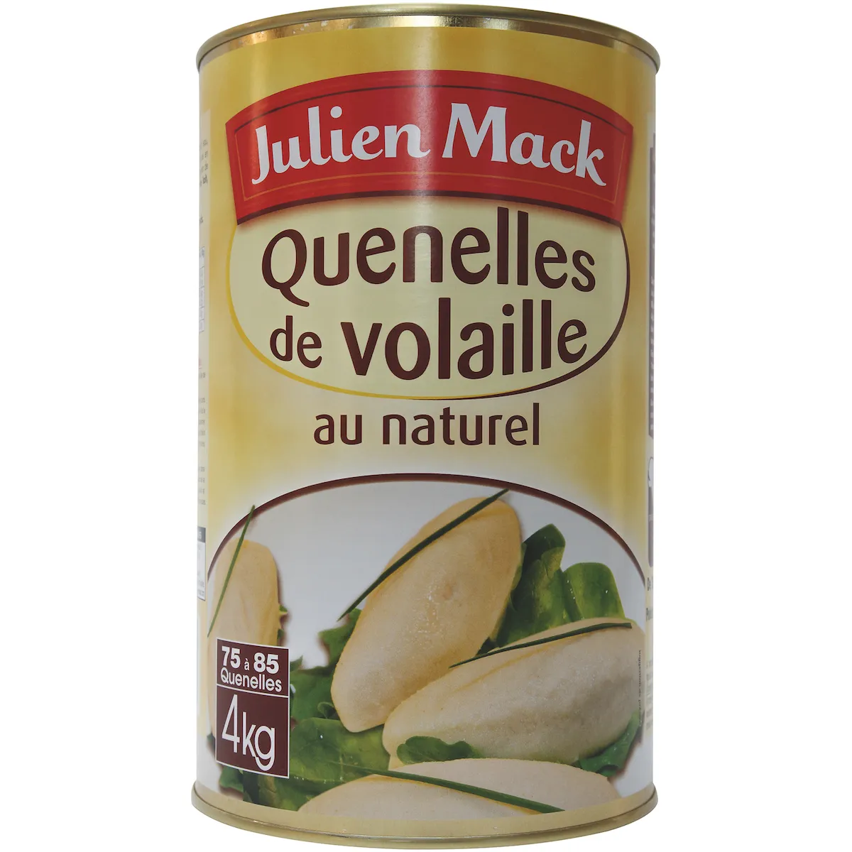 QUENELLES TRADITION. VOLAILLE - BTE 5/1 -75/85P.