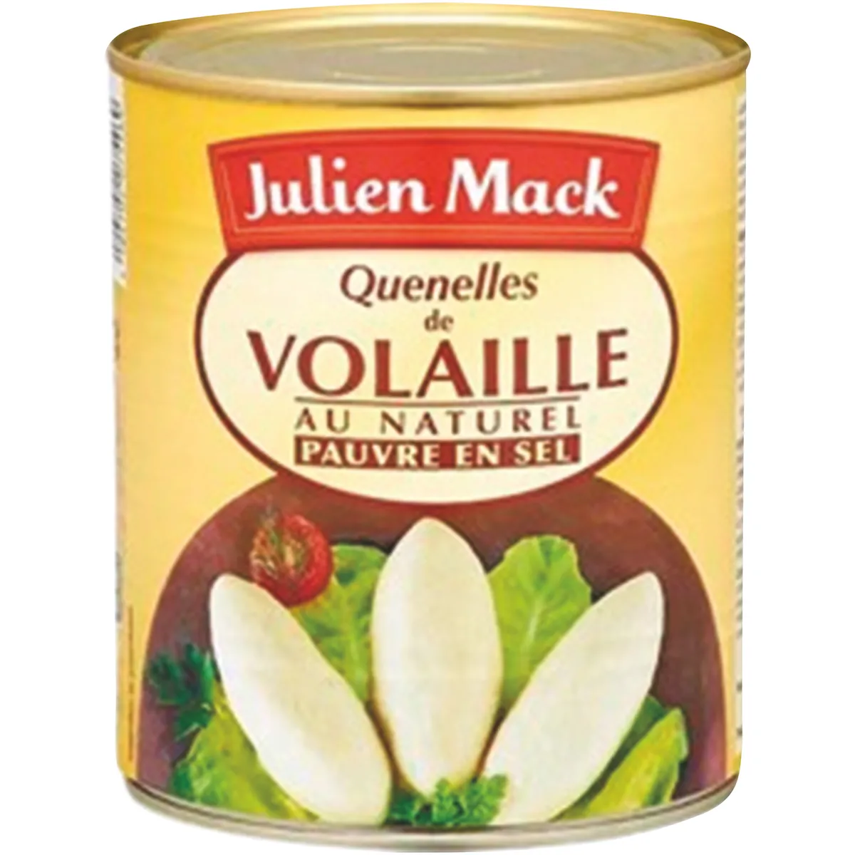 QUENELLES DE VOLAILLE HYPOSODEES 16P.