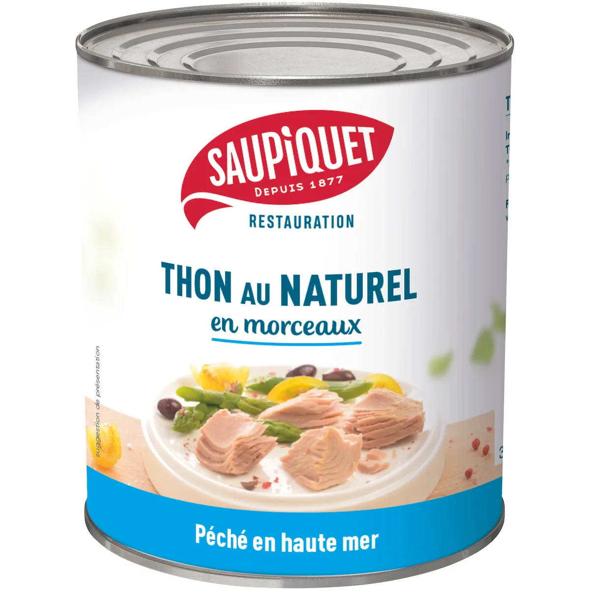 THON NATUREL  EN MORCEAU BOITE 4/4