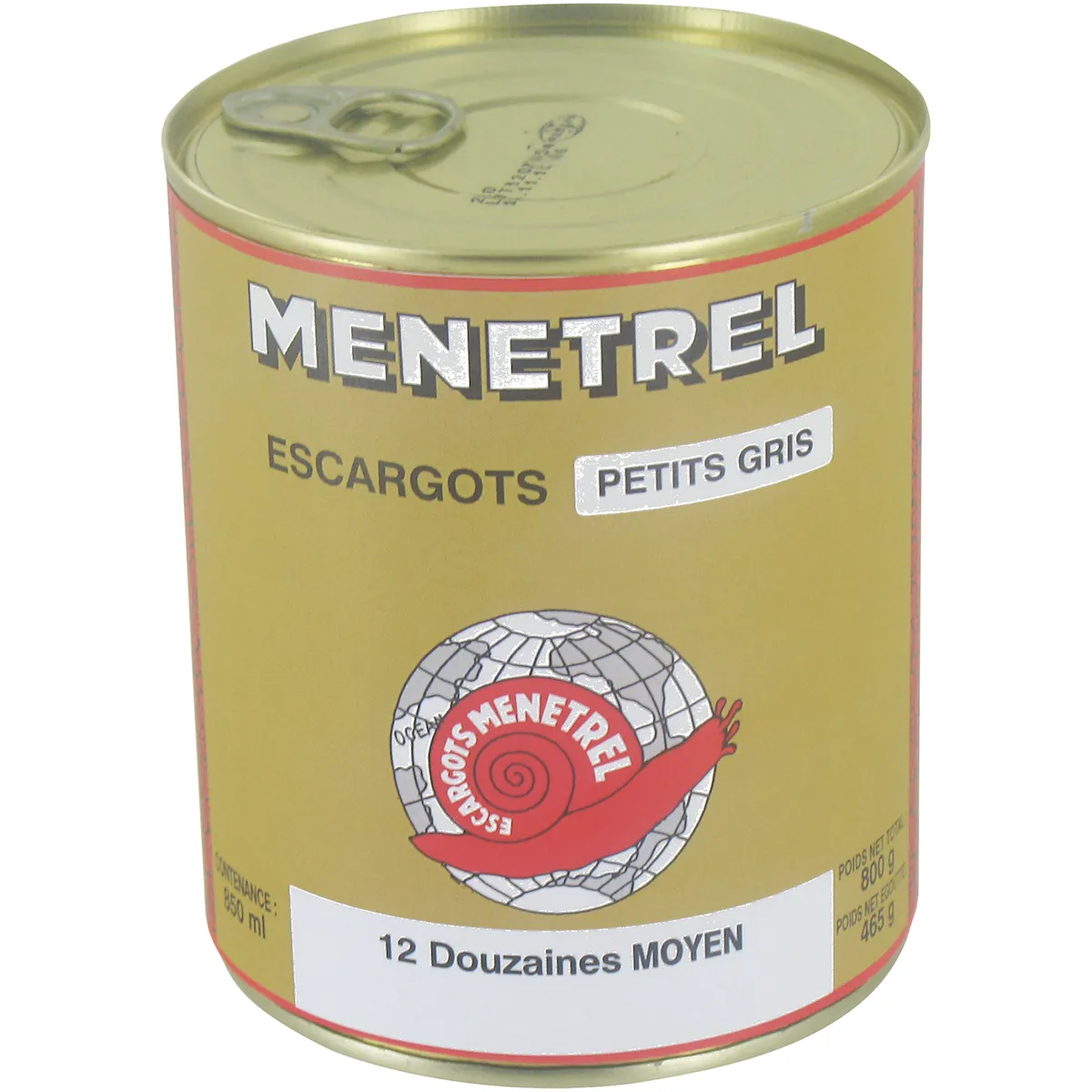 ESCARGOTS PETITS GRIS MOYENS BOITE 4/4