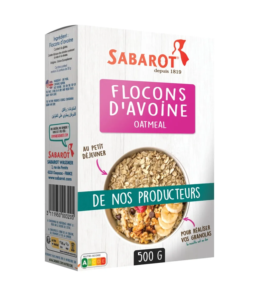 FLOCON D'AVOINE - 500G