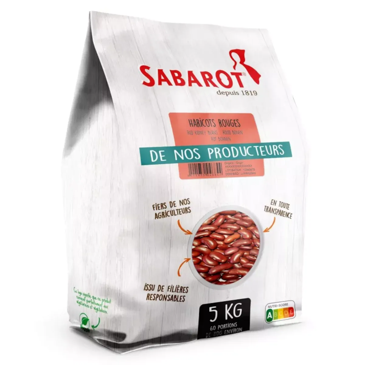HARICOT ROUGE - SAC 5KG