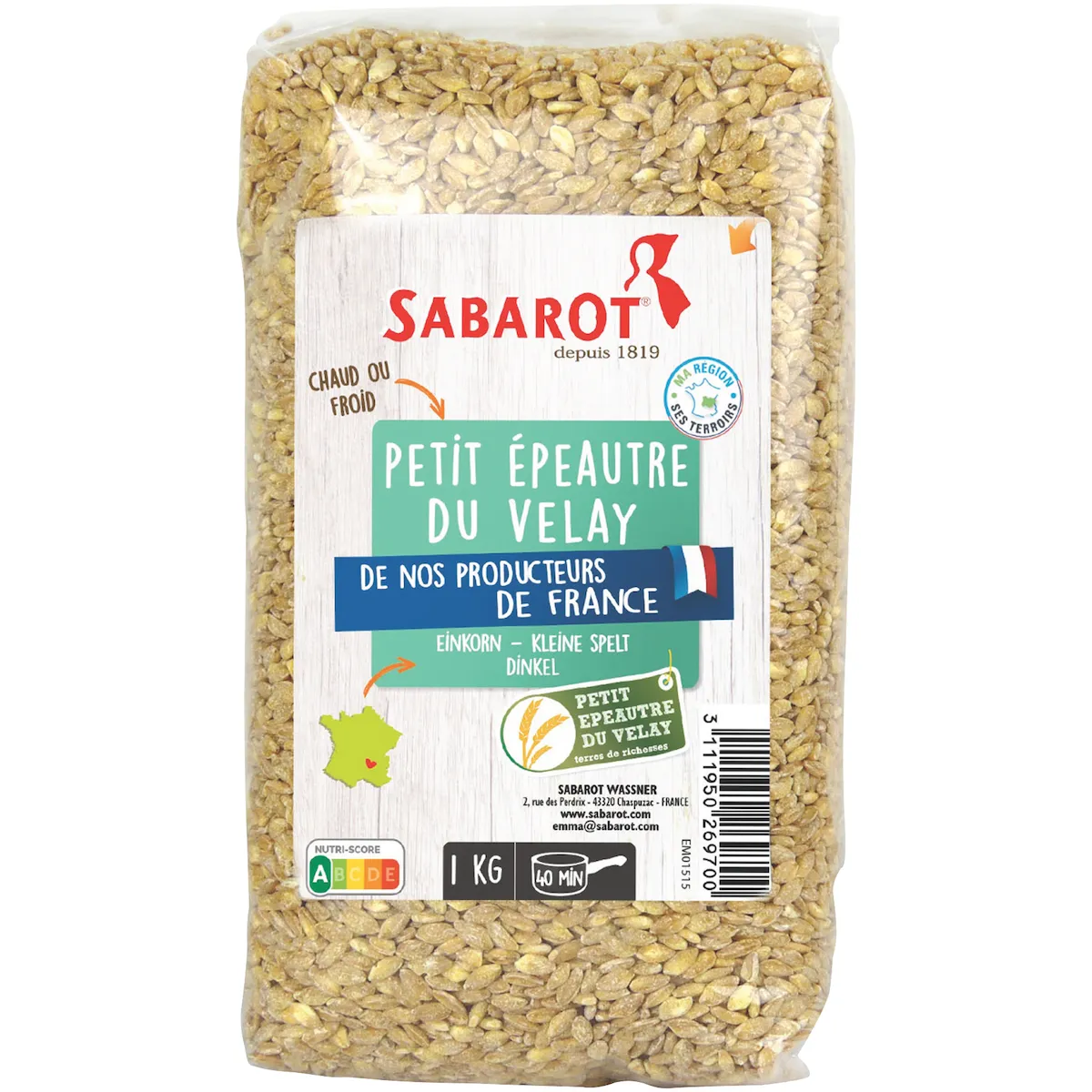 PETIT EPEAUTRE DU VELAY - 1KG