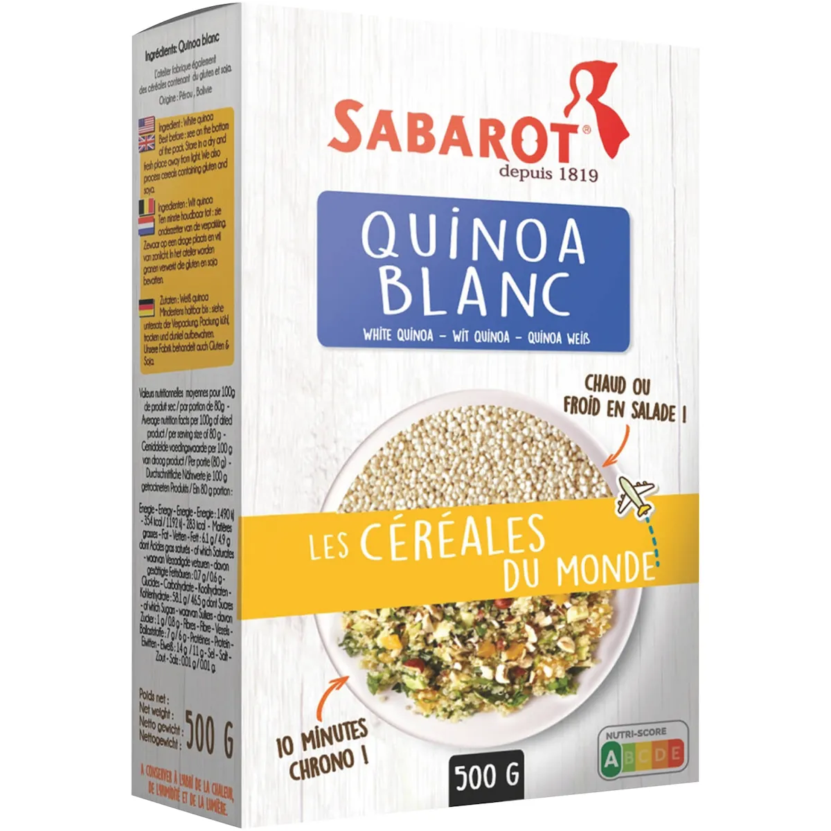 QUINOA BLANC - 500G