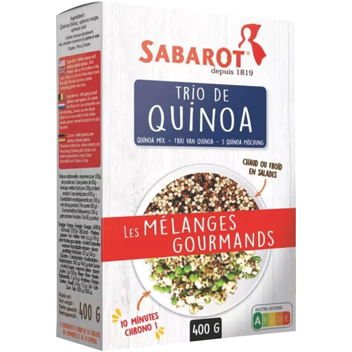 TRIO DE QUINOA - 400G