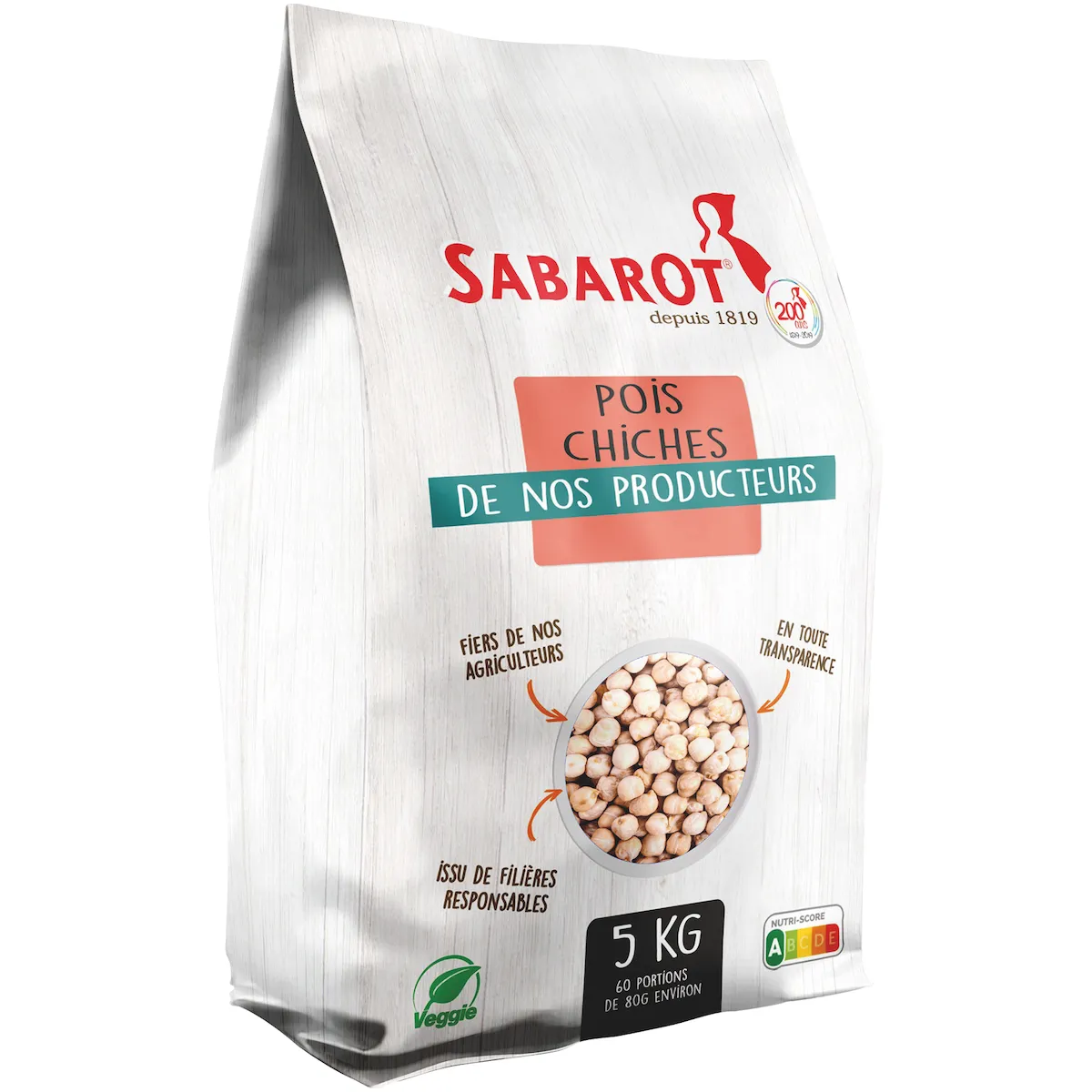 POIS CHICHES 29/30 BIO - SAC 5KG