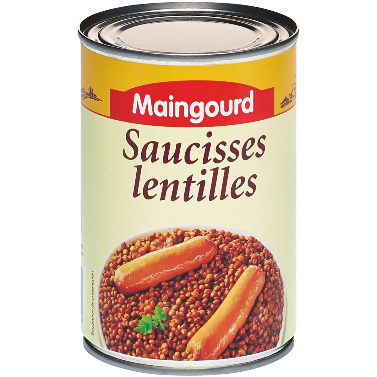 SAUCISSES LENTILLES 1/2
