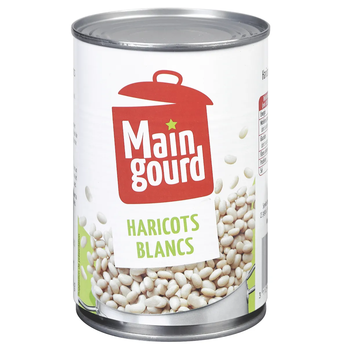 HARICOTS BLANCS NATUREL 1/2