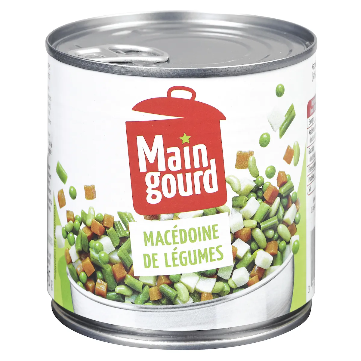 MACEDOINE DE LEGUMES 1/2