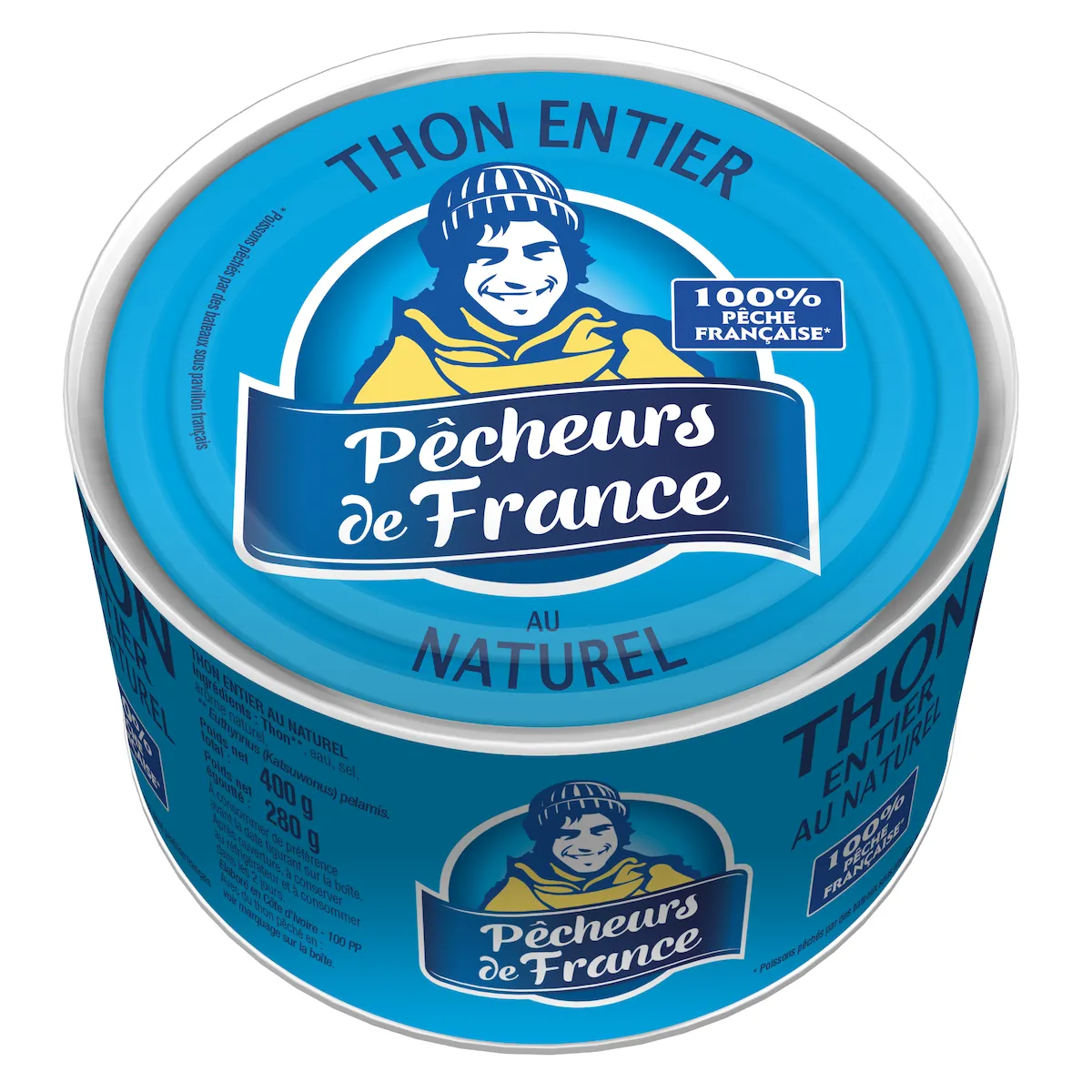 THON AU NATUREL BOITE 1/2 - 400G