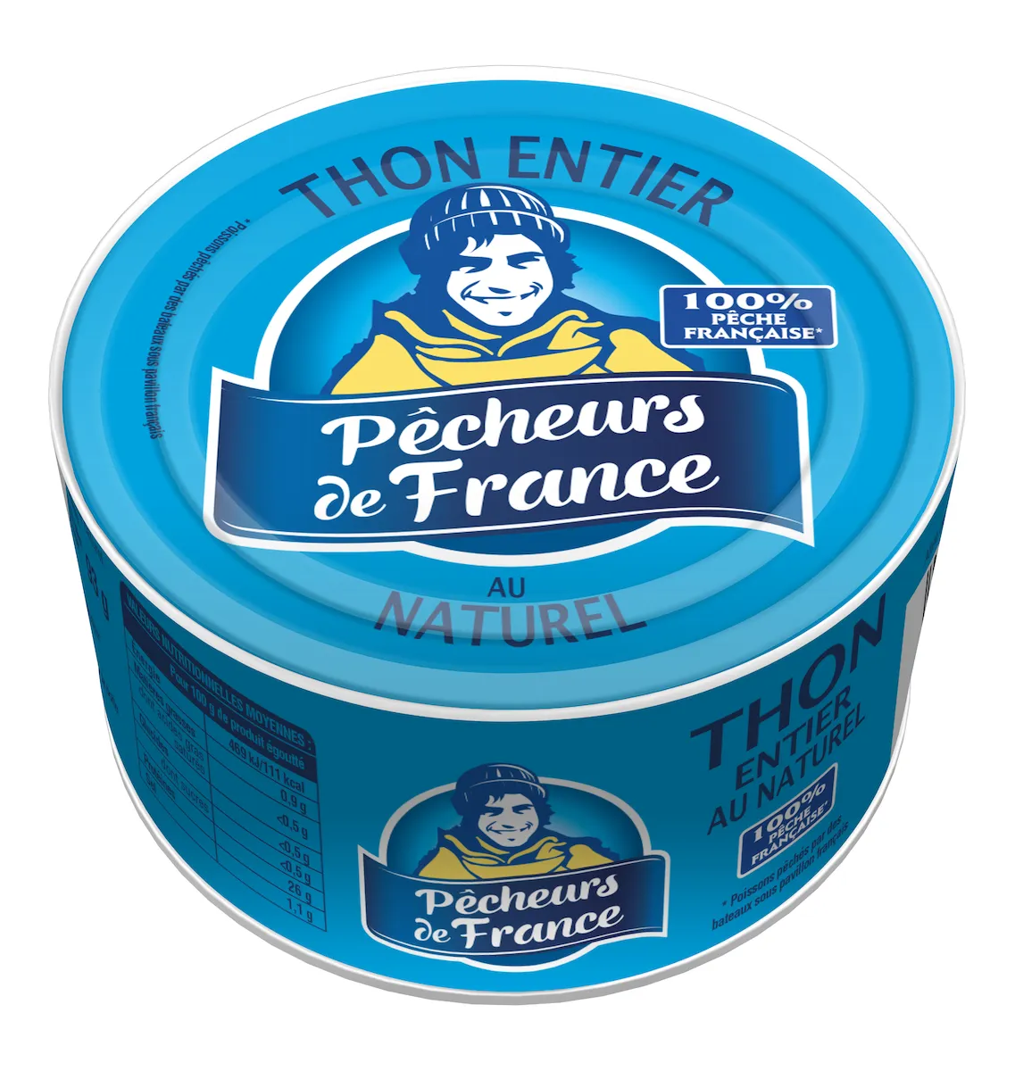 THON AU NATUREL BOITE 1/6 - 133G