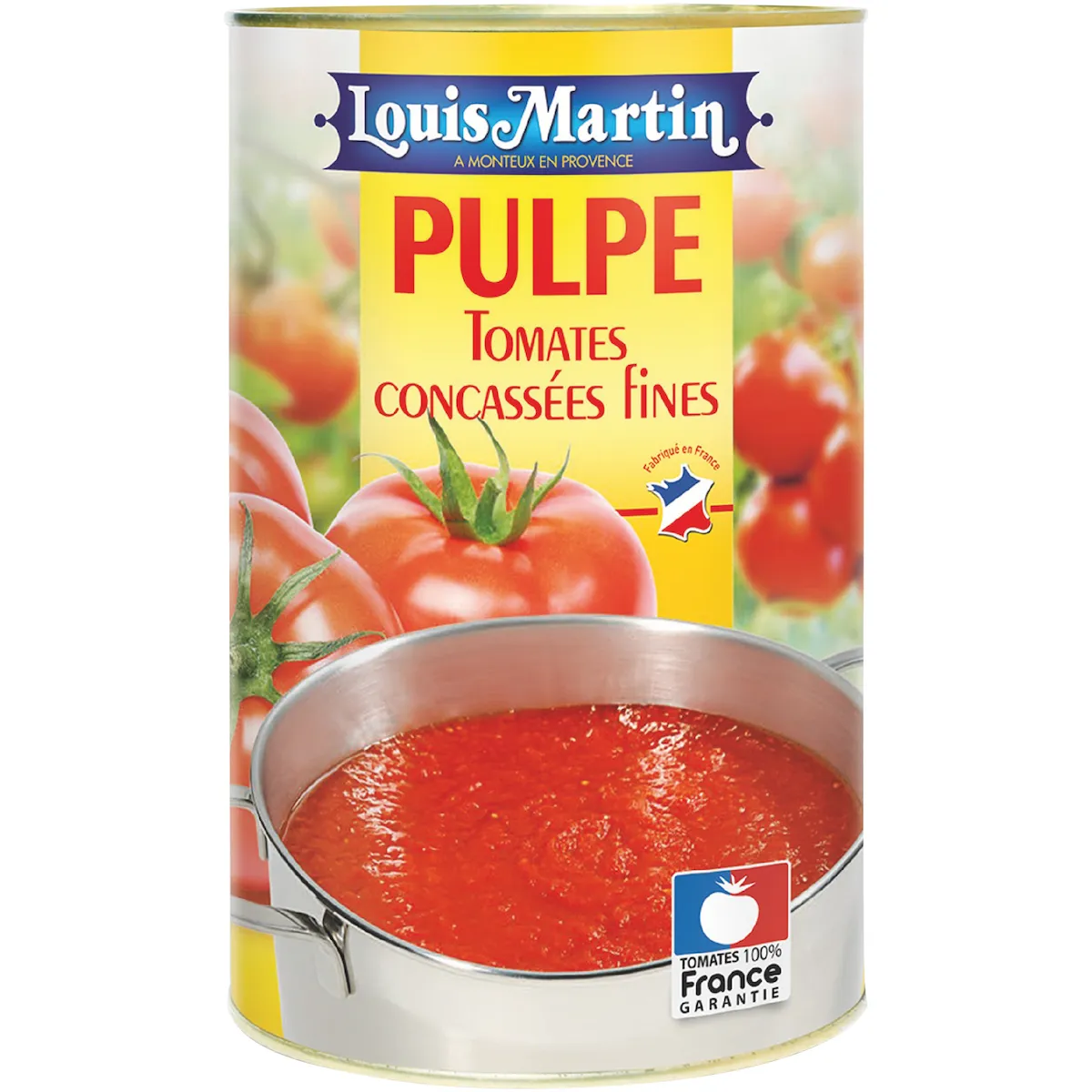 PULPE TOMATES CONCASSEES FINE BOITE 5/1