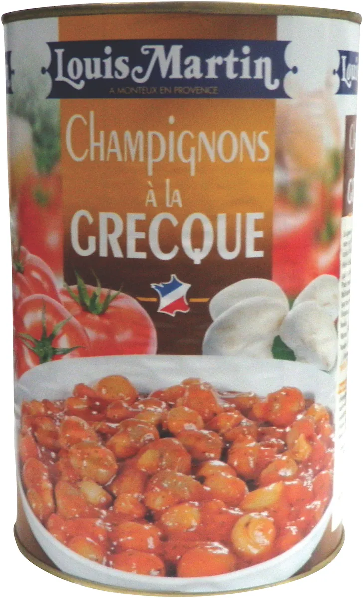 CHAMPIGNONS A LA GRECQUE BOITE 5/1
