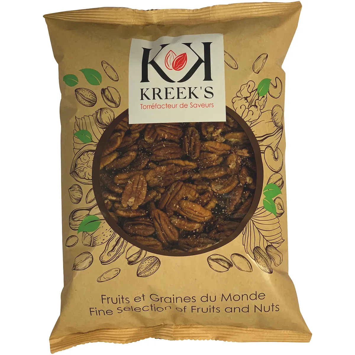 NOIX DE PECAN CRUE - 1KG