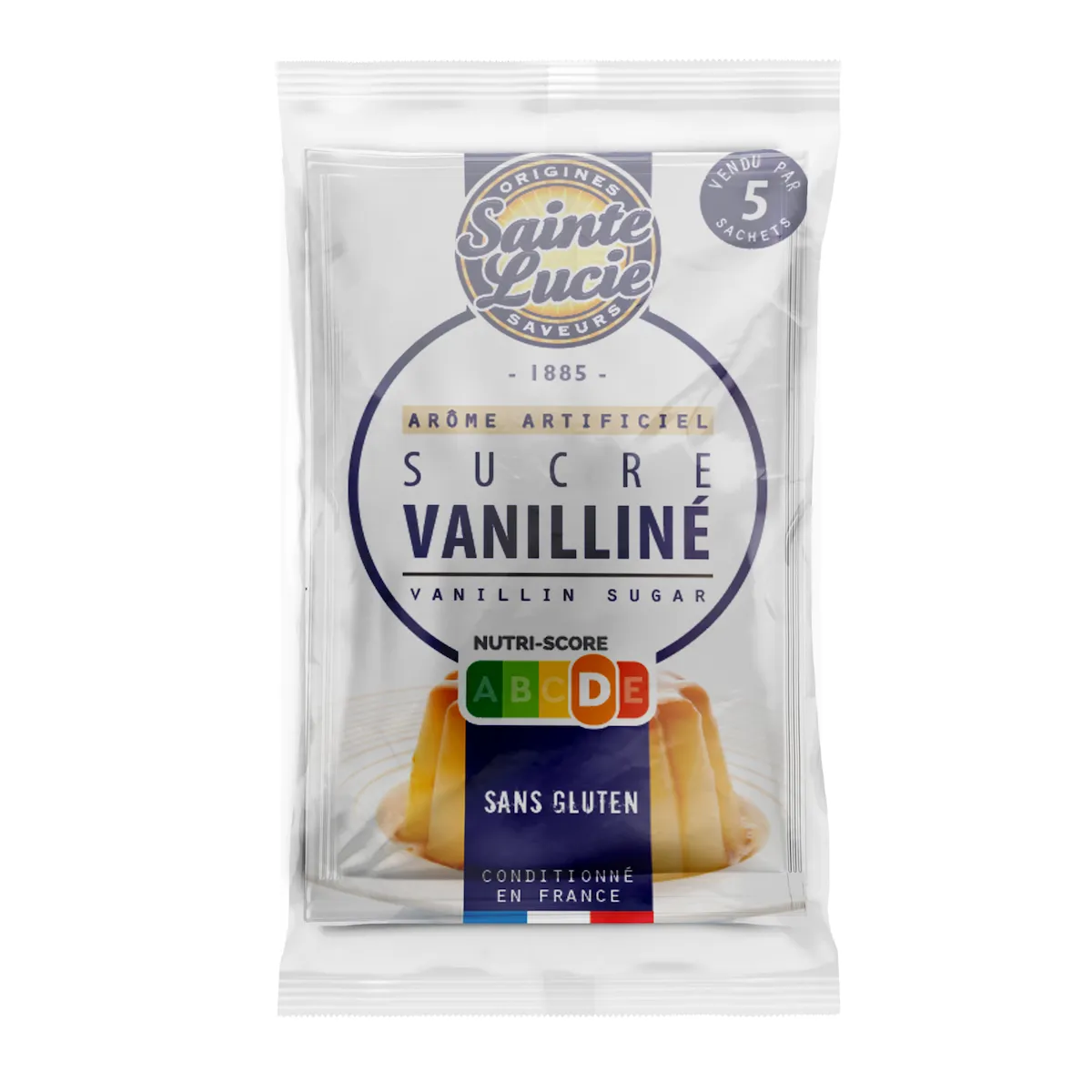 SUCRE VANILLINE 5 SACHETS DE 7,5G