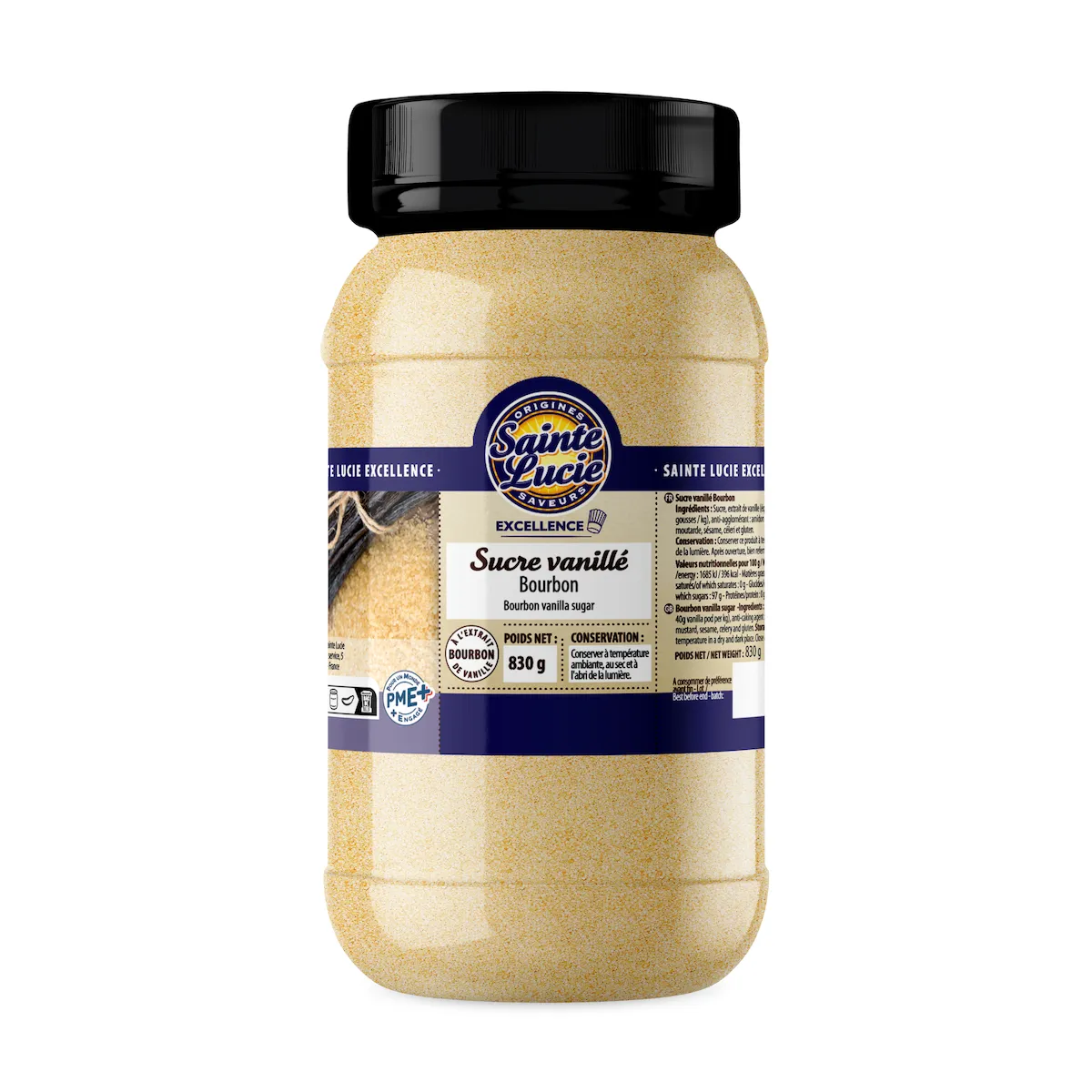 SUCRE VANILLE BTE 830G