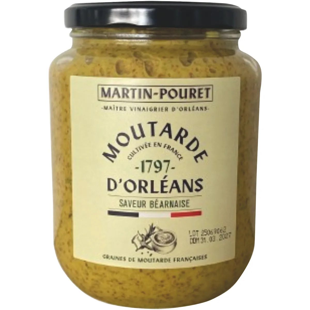 MOUTARDE D'ORLEANS SAVEUR BEARNAISE 850G