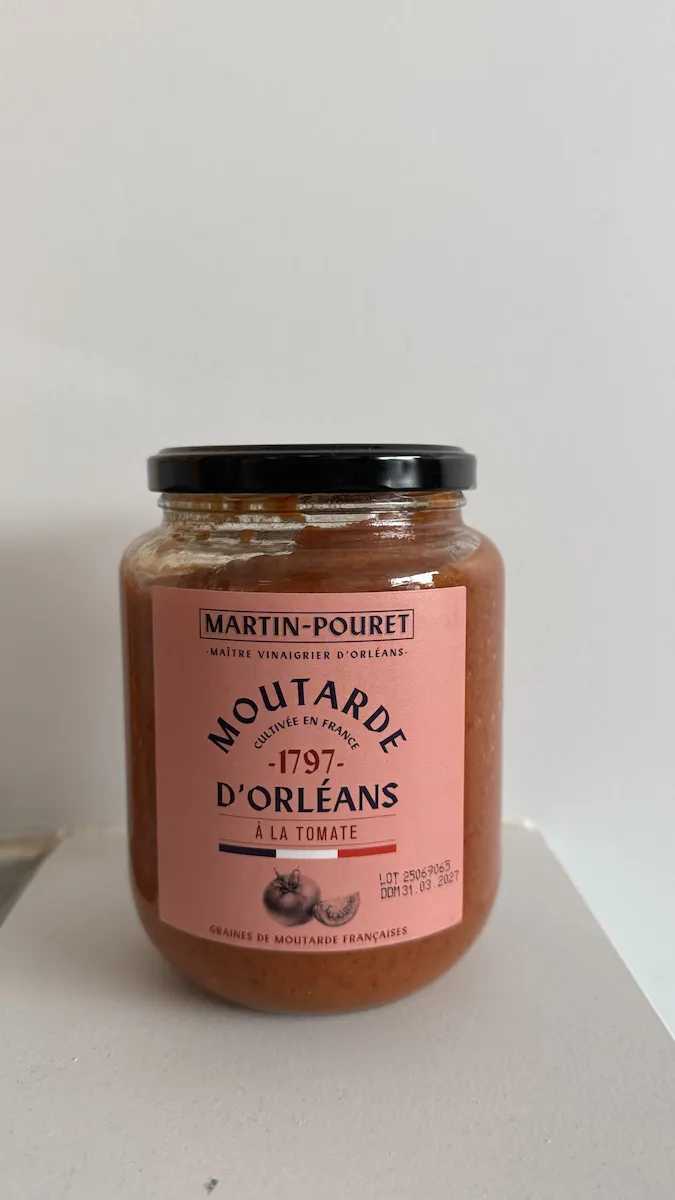 MOUTARDE D'ORLEANS A LA TOMATE 850 G