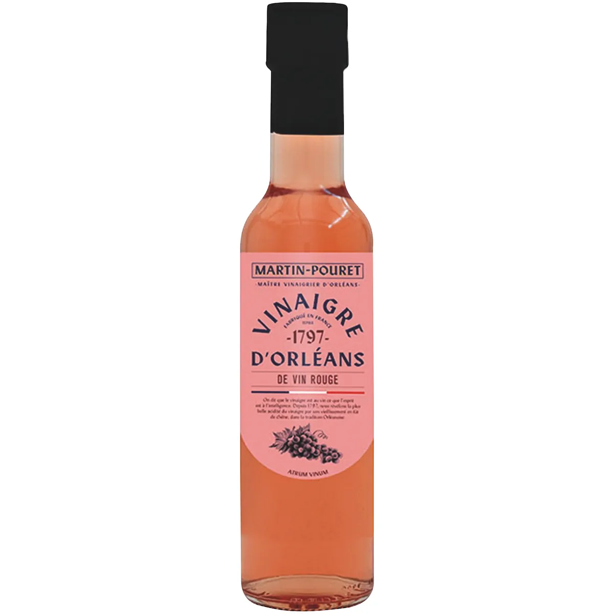 VINAIGRE A L ANCIENNE DE VIN ROUGE - 25CL