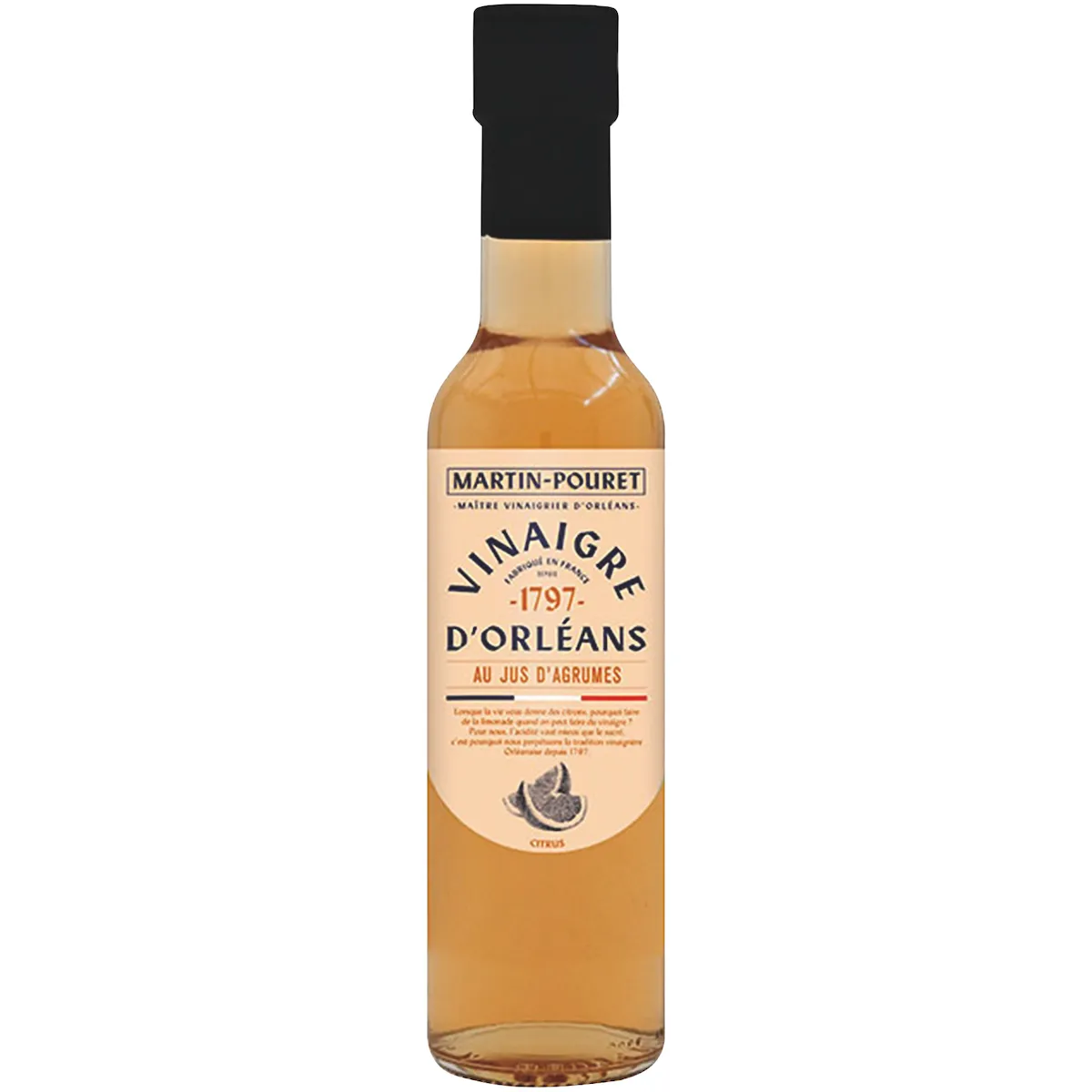 VINAIGRE A L ANCIENNE AUX AGRUMES - 25CL