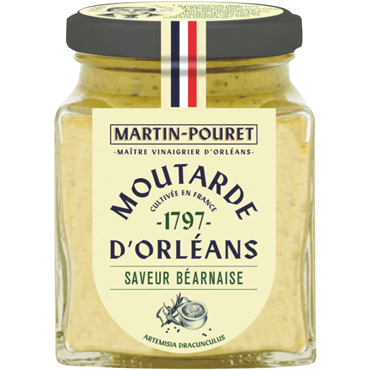 MOUTARDE D ORLEANS SAVEUR BEARNAISE - 200G