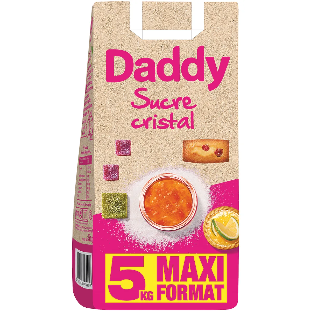 SUCRE CRISTAL SAC DADDY 5 KG - BAGGY