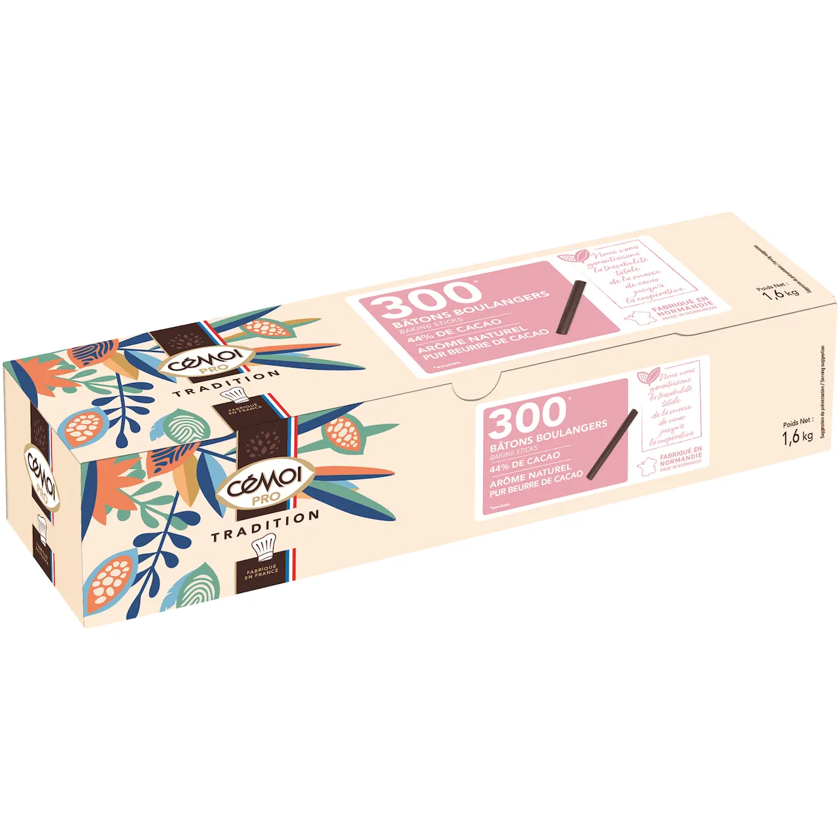 BATONS 44% BOULANGERS COURTS TYPE 300 BTE 1,6KG