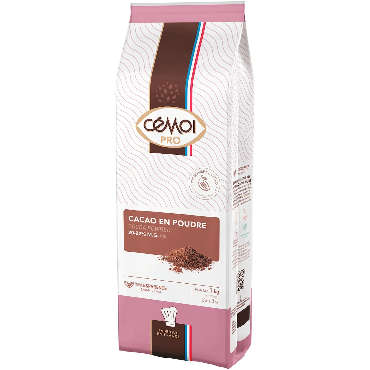 POUDRE DE CACAO PUR - SACHET DE 1KG
