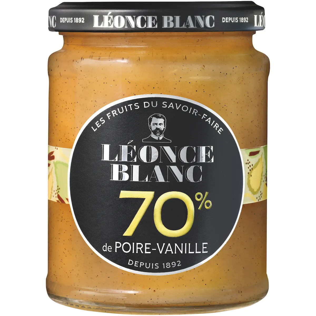 CONFITURE ALL POIRES VANILLE 70% DE FRUITS - BOCAL 320G