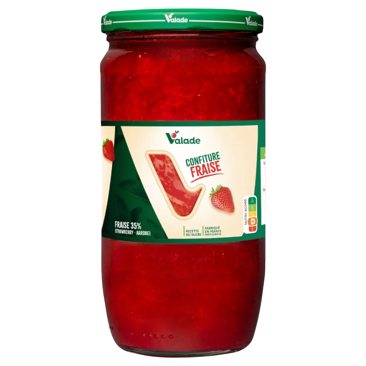 CONFITURE DE FRAISE 35% FRUITS - BCL 1KG
