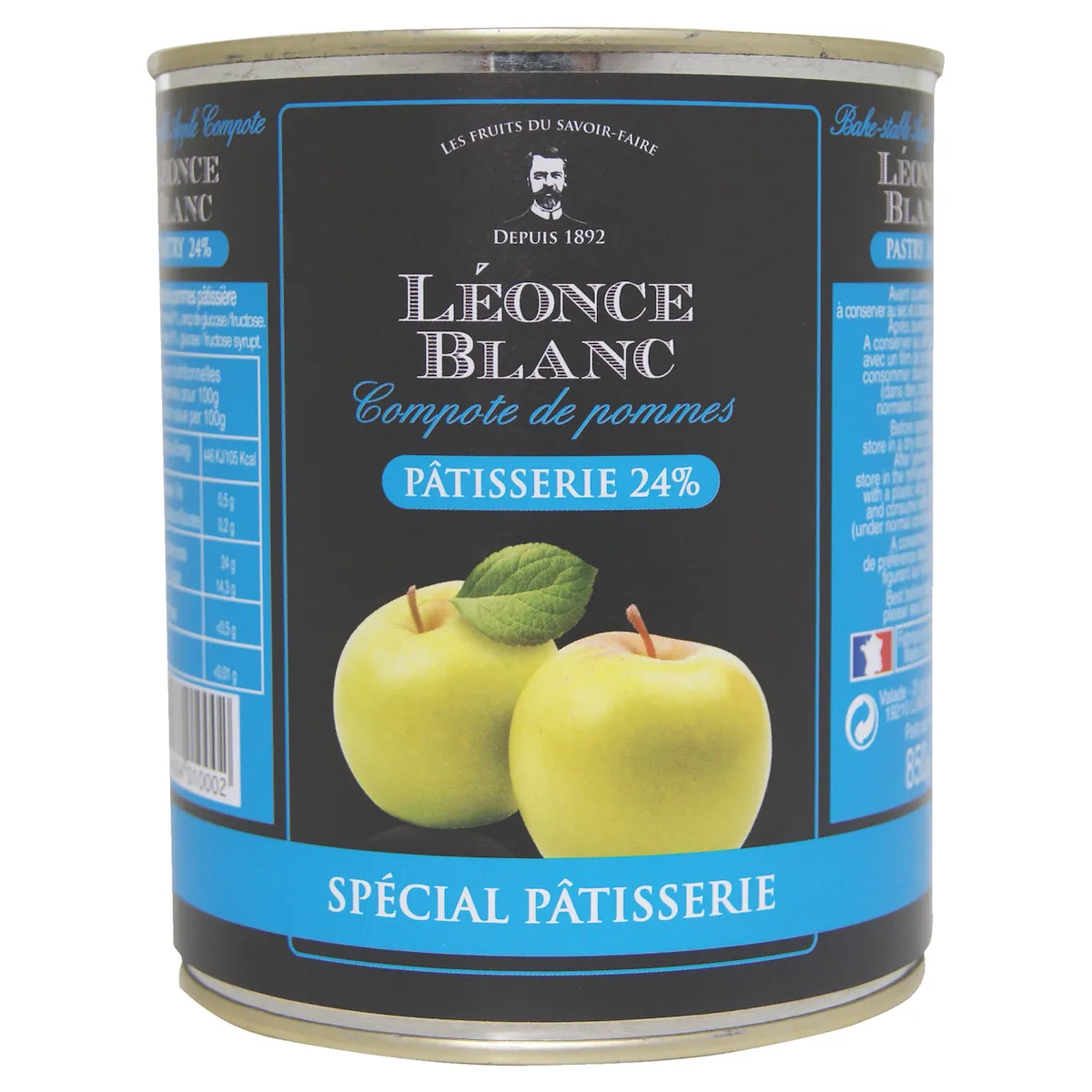 COMPOTE POMME PATISSIERE 24 % - BTE 4/4 OF