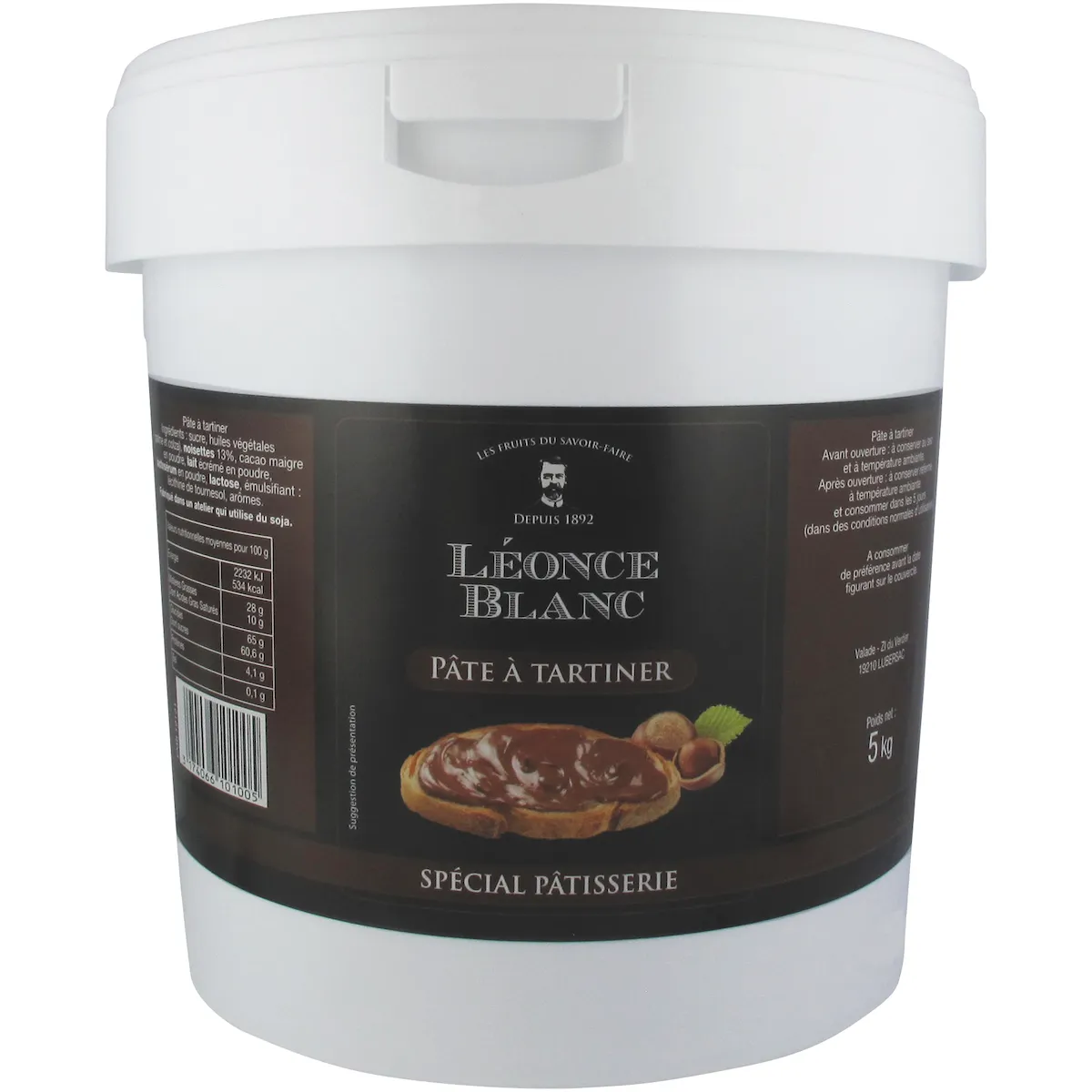 PATE A TARTINER - SEAU 5KG