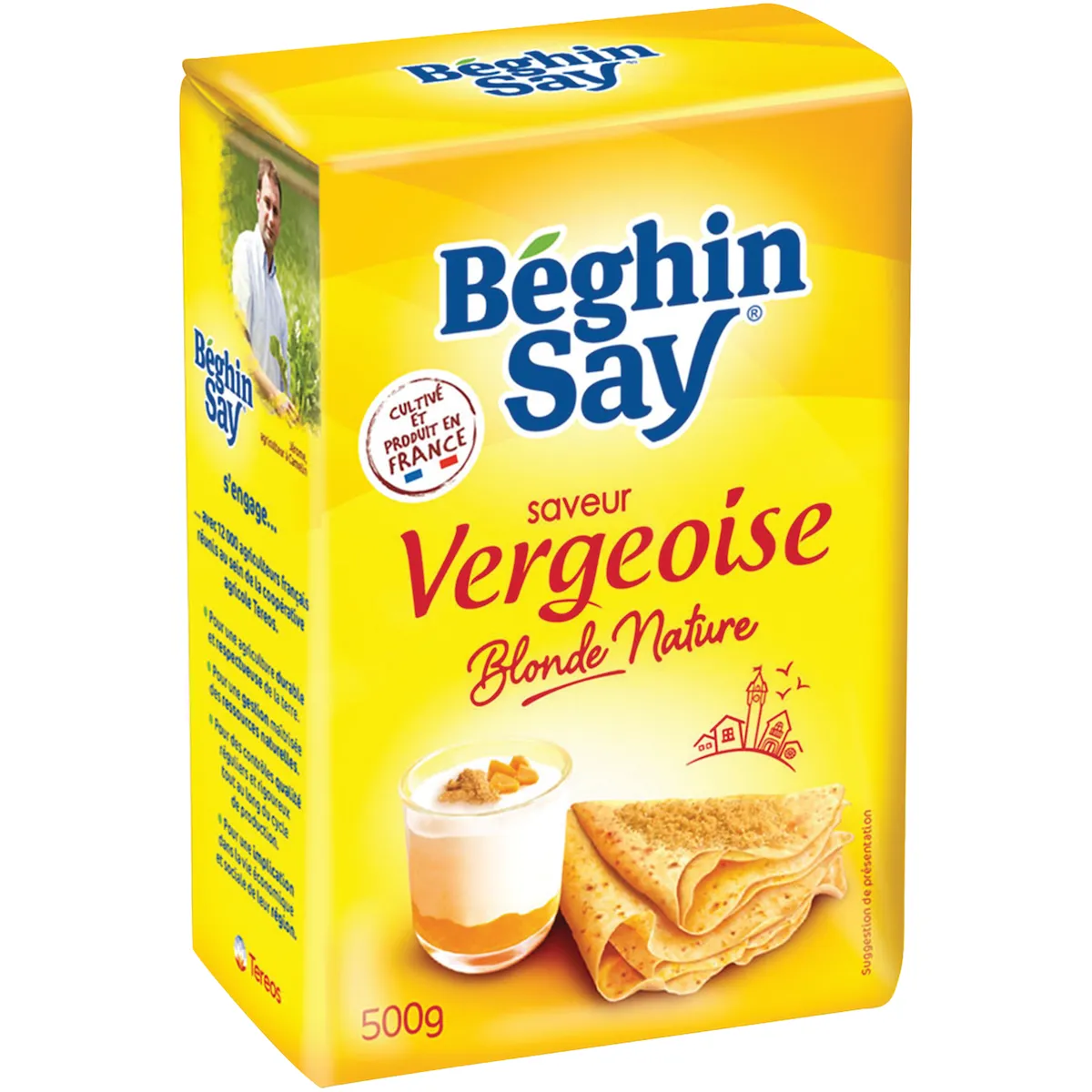 VERGEOISE BLONDE NATURE SACHET 500G