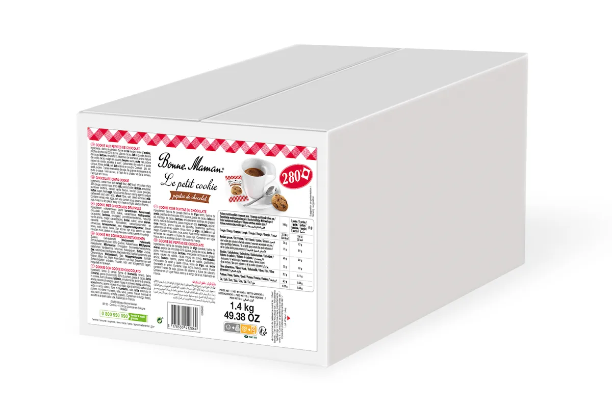 PETIT COOKIE PEPITES DE CHOCOLAT X280