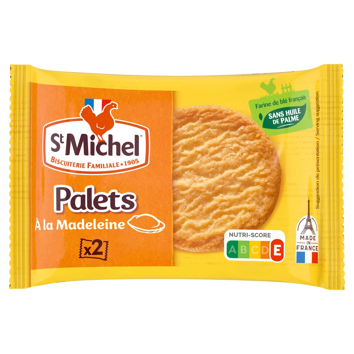 PALET MADELEINE SACHET DE 2