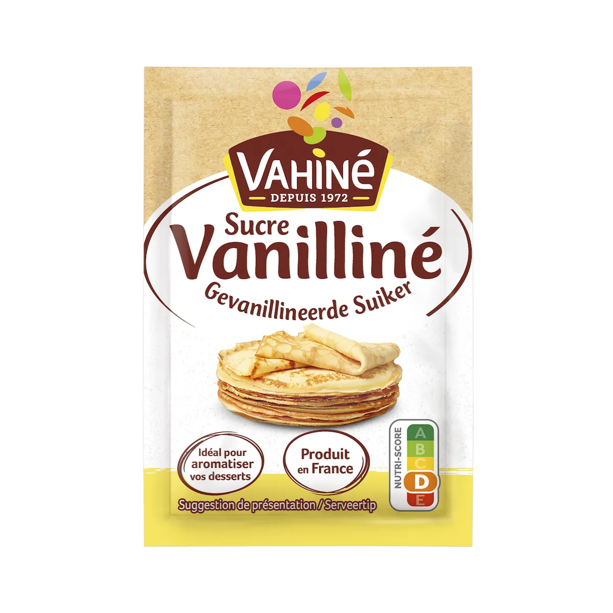 SUCRE VANILLINE 7,5G - BOITE DE 10 SACHETS