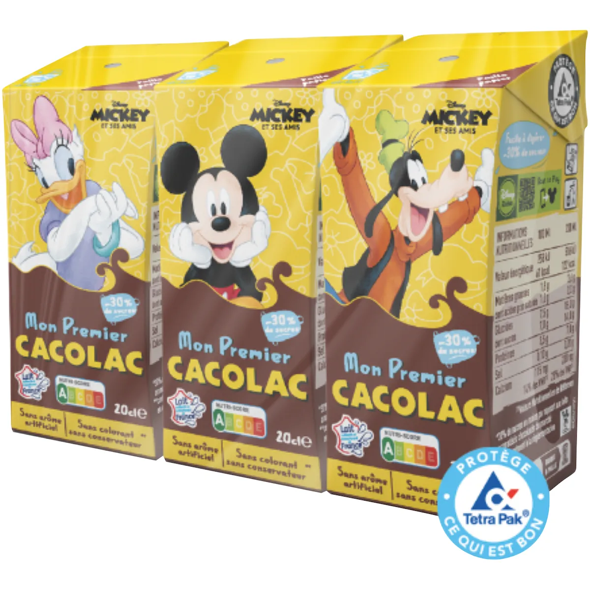 MON PREMIER CACOLAC CHOCOLAT 3X20CL