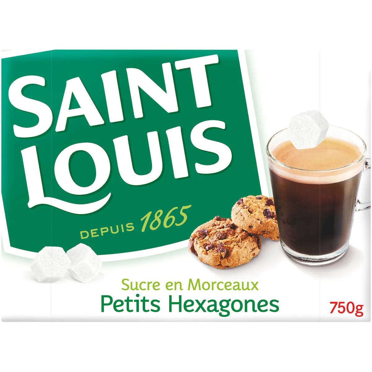 PETITS HEXAGONES SUCRE BLANC 750G