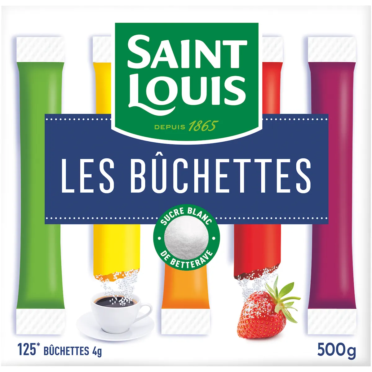BUCHETTE 4G - 125 RATIONS - COFFRET DE 500G SAINT LOUIS