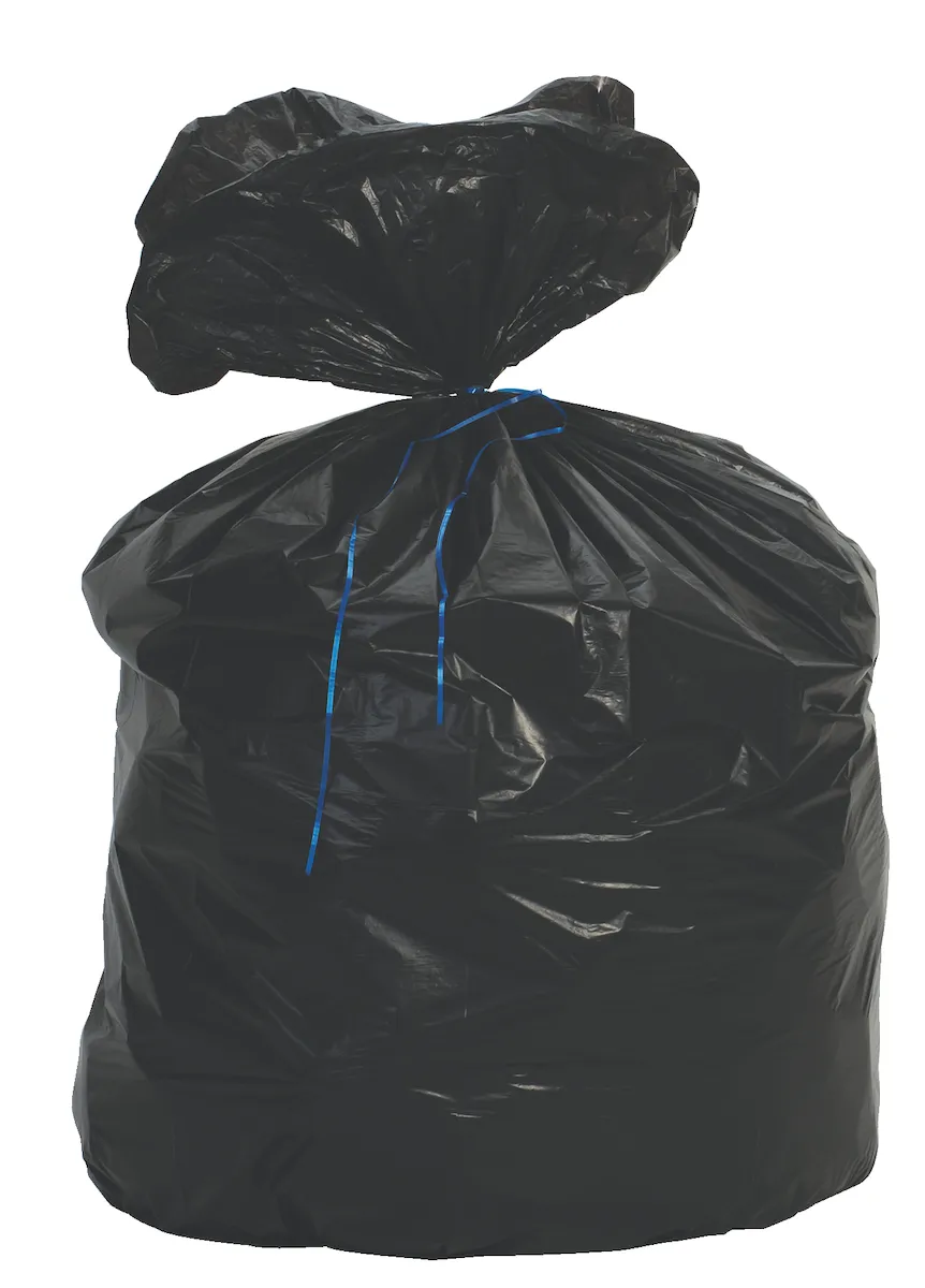SAC POUBELLE PEHD NOIR 130L - CARTON DE 250