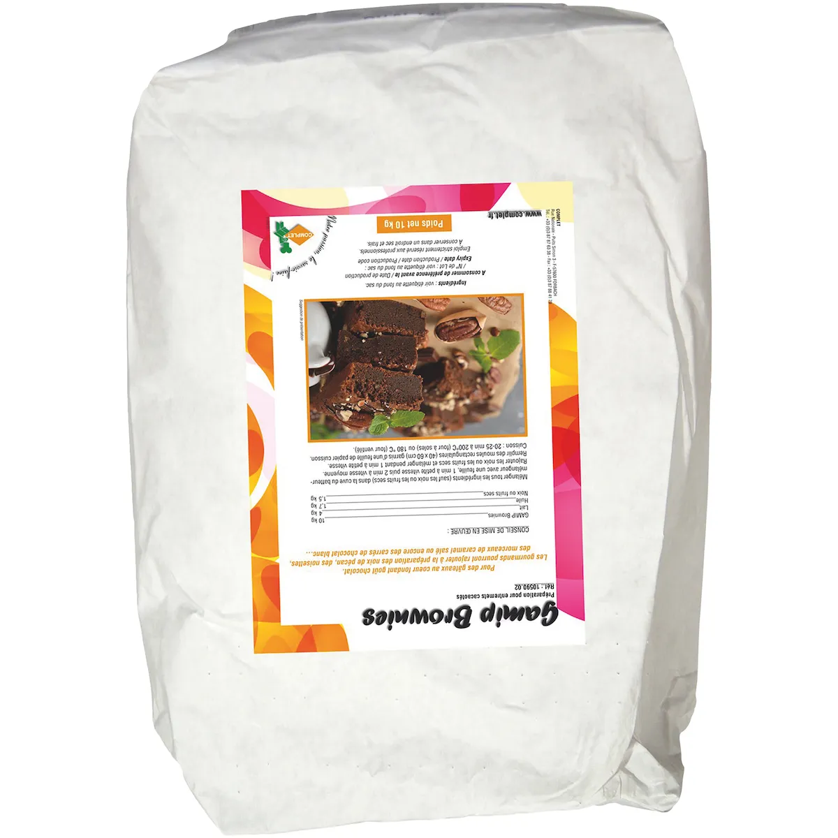 GAMIP BROWNIES SAC 10KG