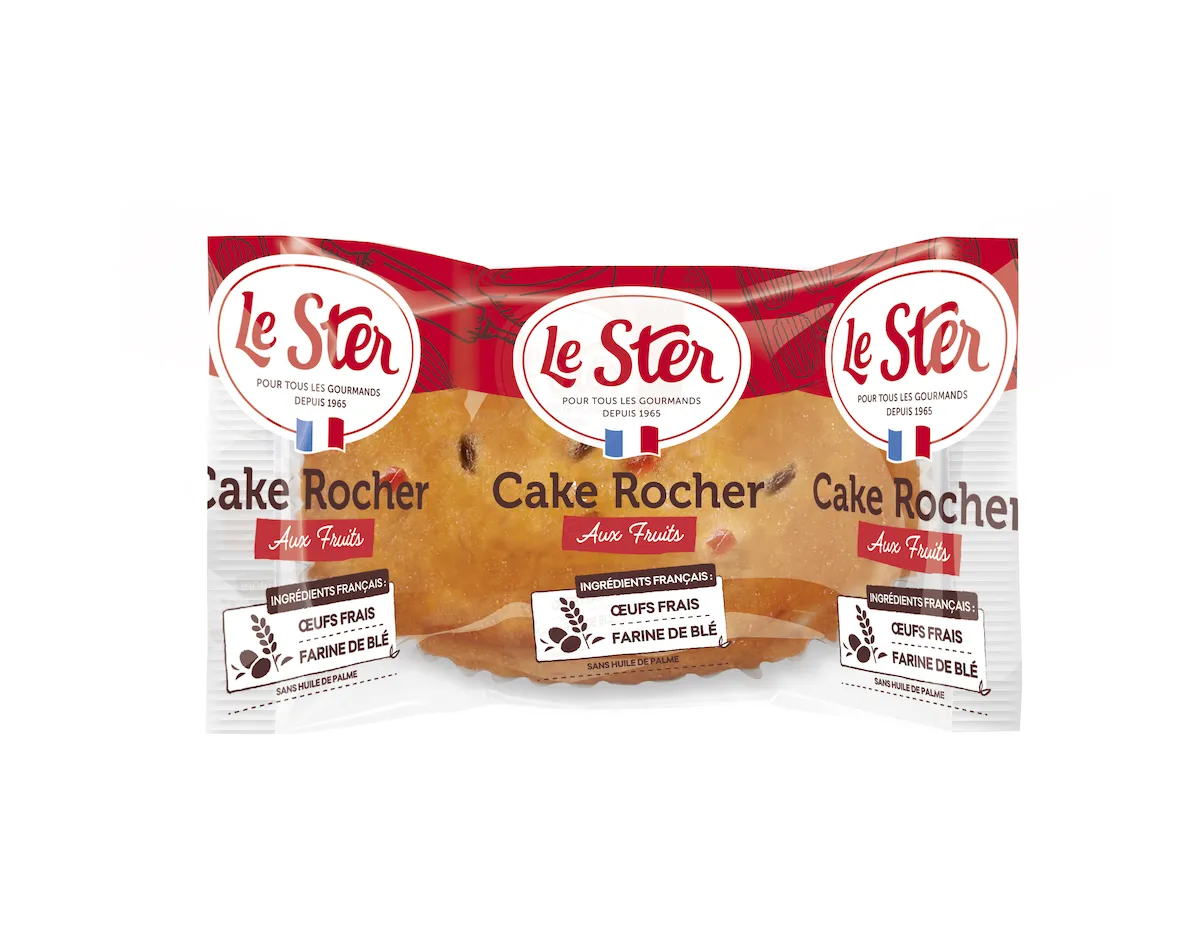 MINI CAKE ROCHER FRUITS DE 37,5G - CARTON DE 120