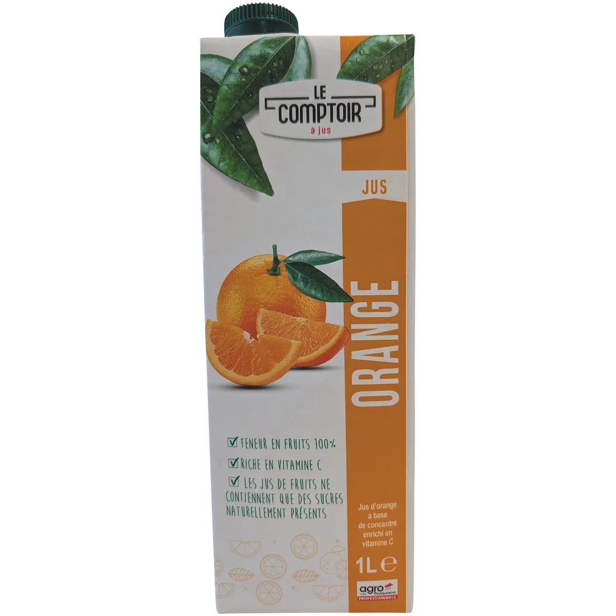 JUS DE FRUITS BRIKS 1L LE COMPTOIR ABC ORANGE