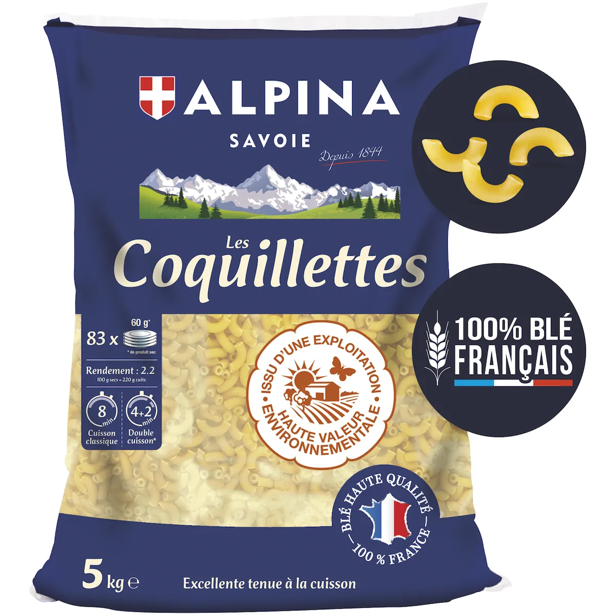 COQUILLETTES QS HVE - SAC 5KG