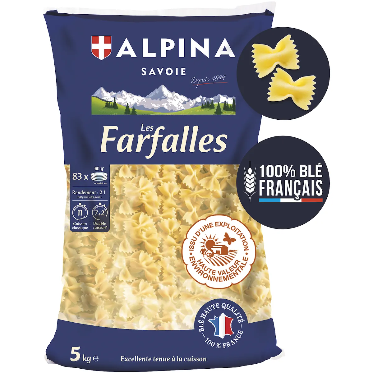 FARFALLE QS HVE - SAC 5KG