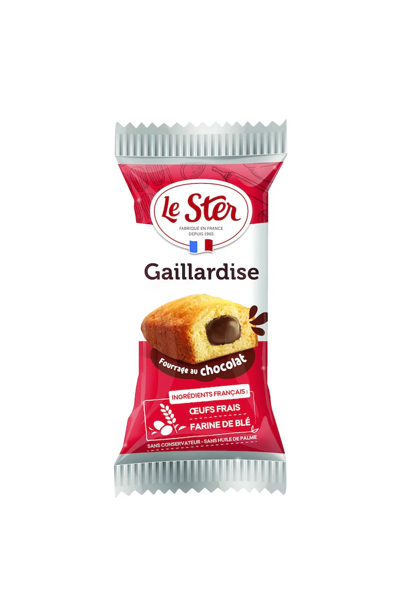 MINI FOURRE GAILLARDISE CHOCOLAT DE 30 G - PUR BEURRE - CARTON DE 130
